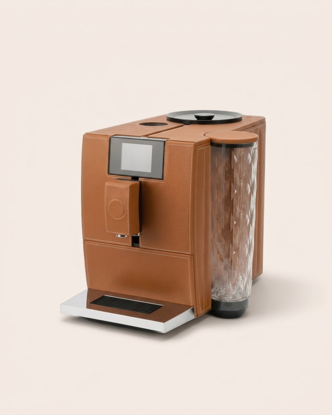 Premium Espresso Machine - Jura Ena 8 wrapped in vegan leather