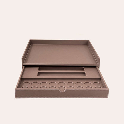taupe Coffee Capsule Drawer for nespresso original pods- The Good Guy
