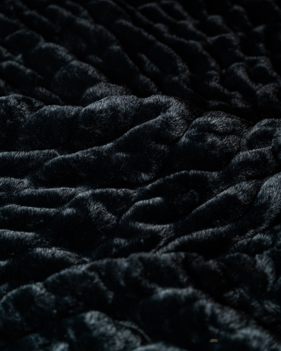 Fluff - Onyx Throw Blanket