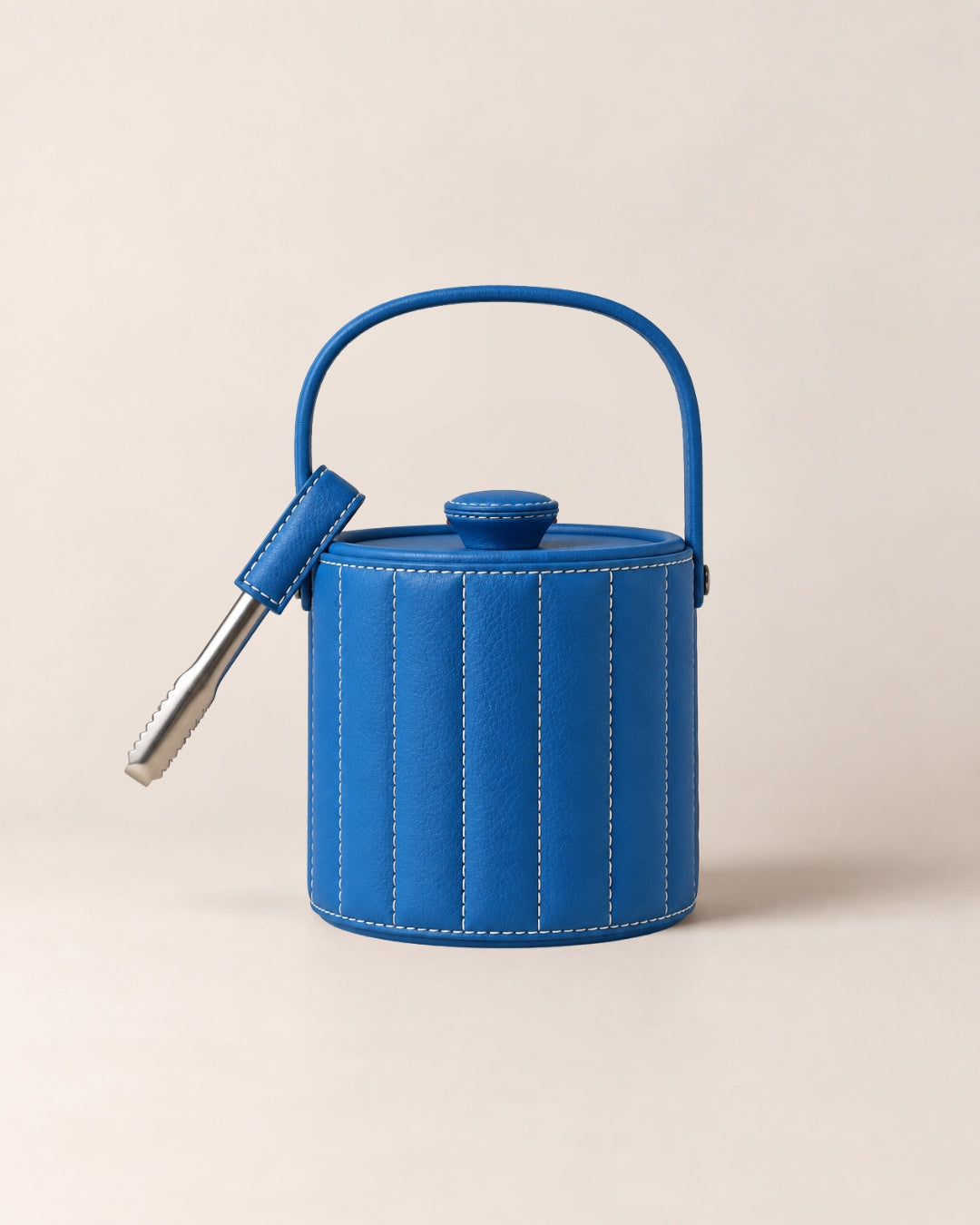 leather wrapped ​Luxe Ice Bucket - The Good Guy