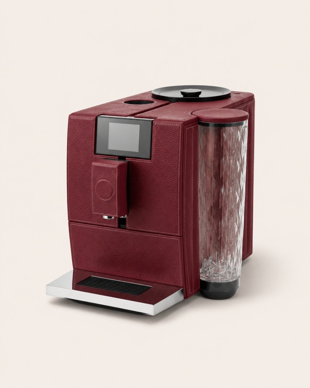 Burgundy Jura Ena 8 luxury Coffee machine
