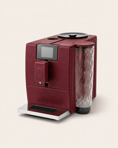Burgundy Jura Ena 8 luxury Coffee machine