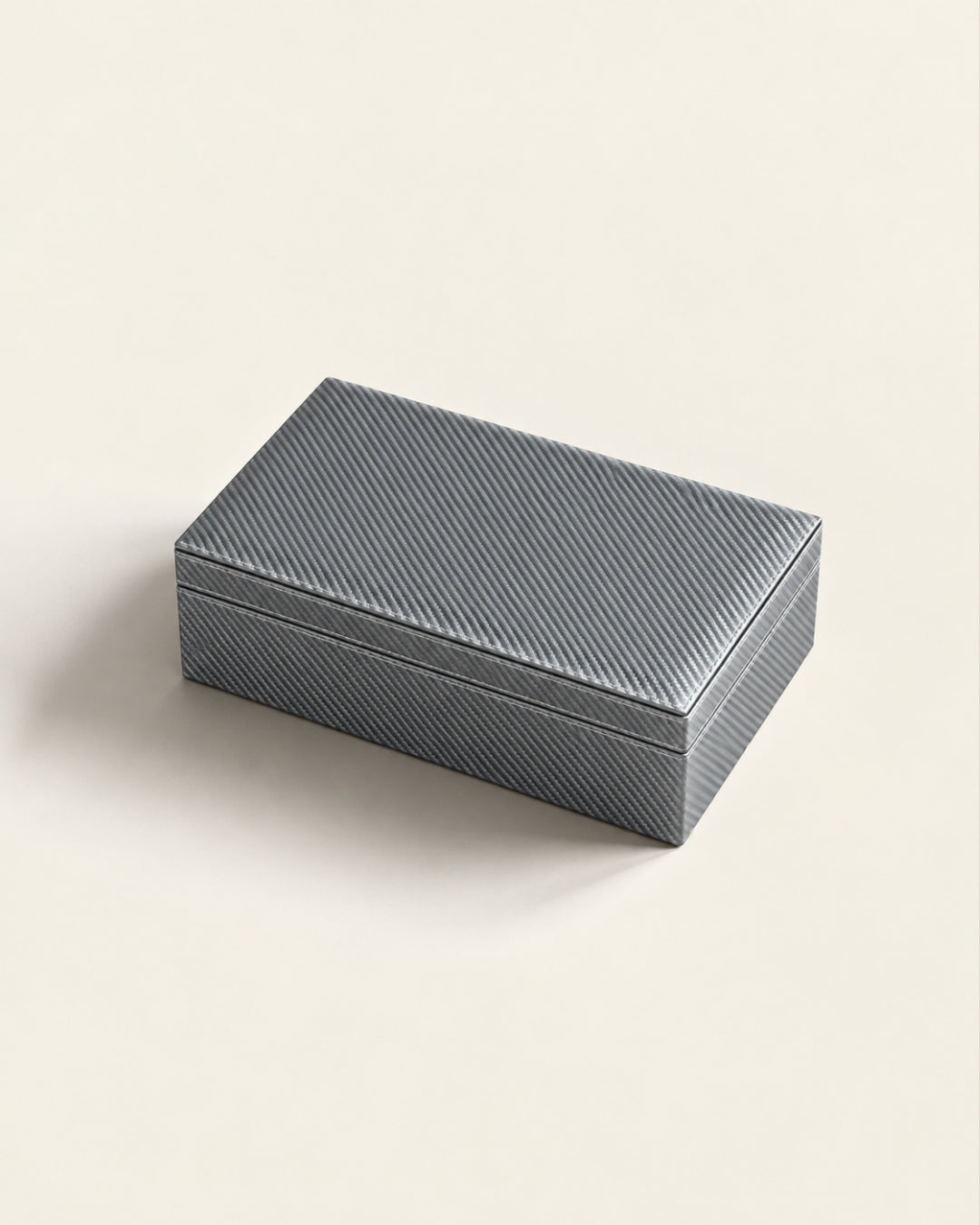 carbon fiber grey Storage Box - The Good Guy