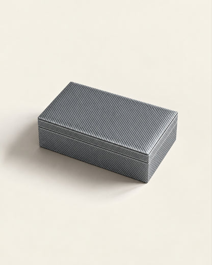 carbon fiber grey Storage Box - The Good Guy