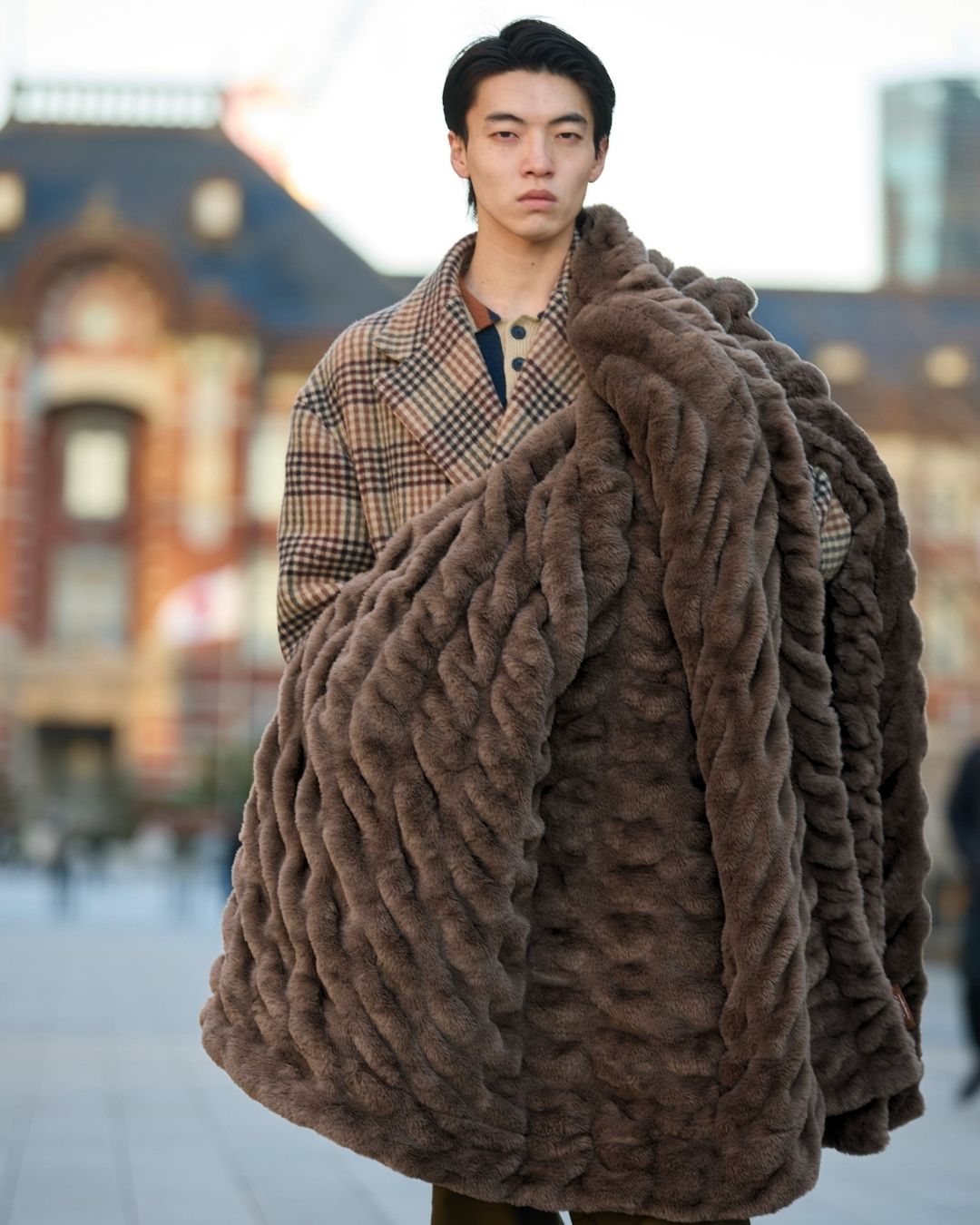 Fluff - Deep Taupe Throw Blanket