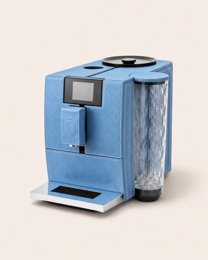 Sky Blue Jura Ena 8 luxury Coffee machine