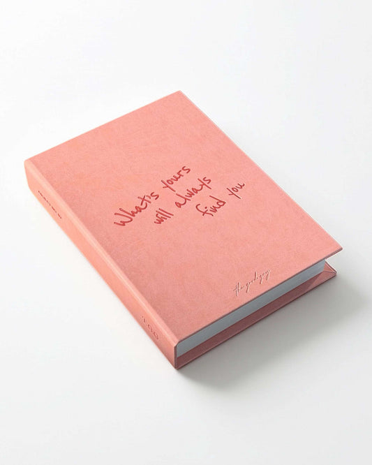 Artistic Typographic Pink Jewelry Box