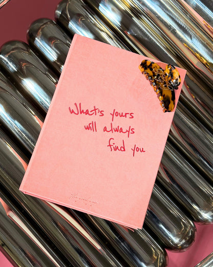 Artistic Typographic Pink Jewelry Box